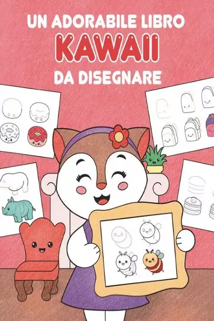ADORABILE LIBRO KAWAI DA DISEGNARE
