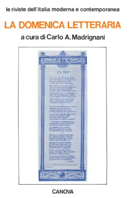 La Domenica Letteraria - canova edizioni